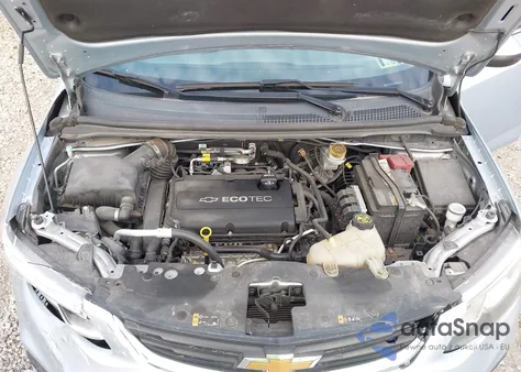 2017 Chevrolet Sonic Lt Auto z USA, uszkodzony, nr VIN 1G1JD5SG4H4127928